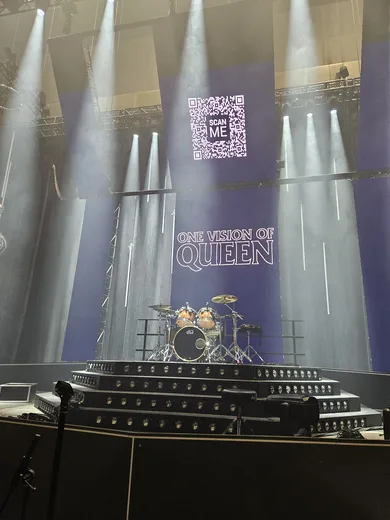 Photo from a stage construction site