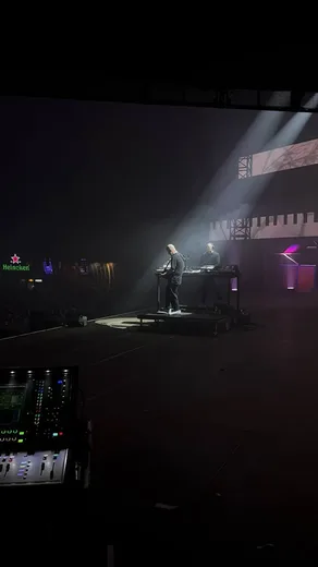 Photo from a stage construction site